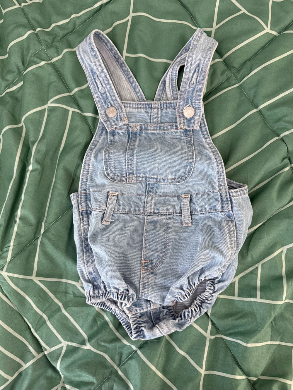 GUC Baby Denim Overall Bubble